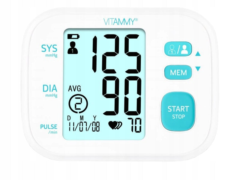 Vitammy Cosmo Shoulder blood pressure monitor with IHB