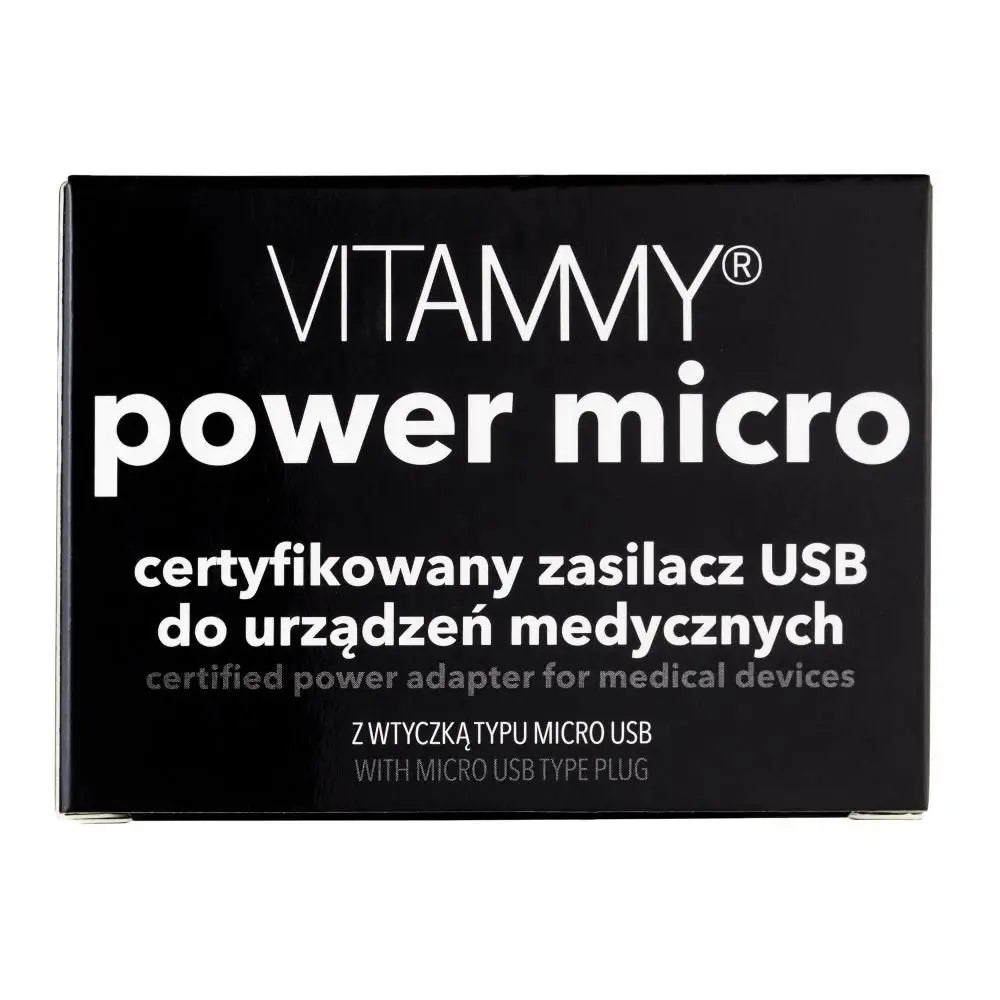 Vitammy Power micro power supply for NEXT 1, 5, 9 blood pressure monitors Medical device no