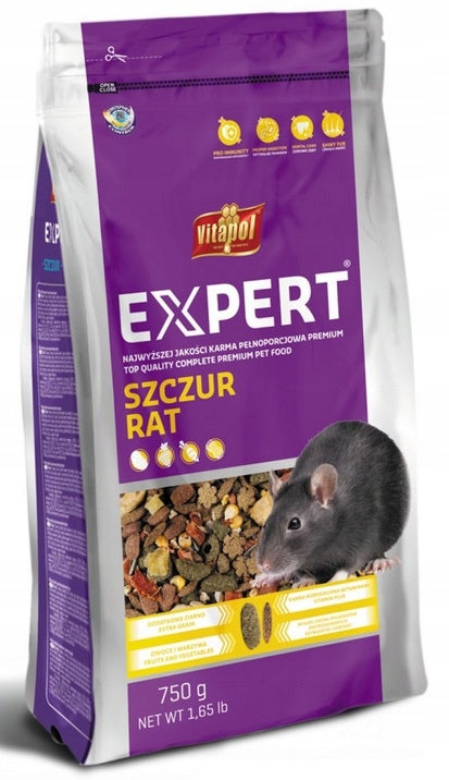 Vitapol Balanced Complete Food EXPERT for Rat 750g