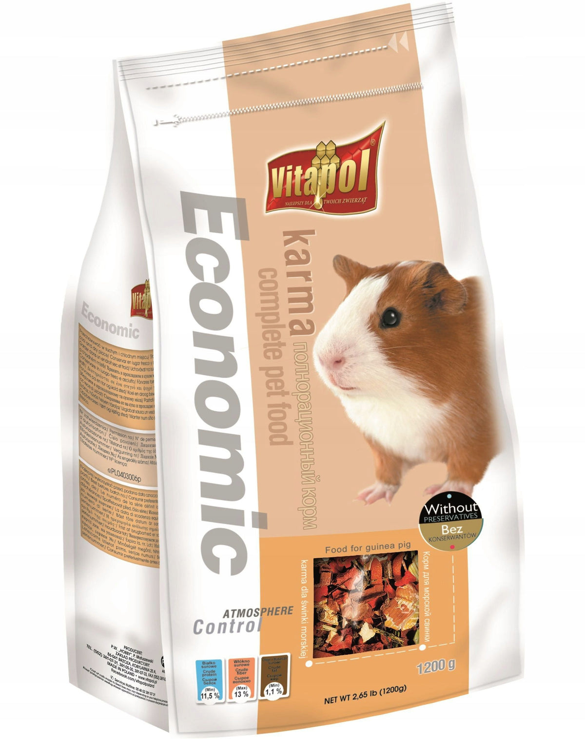 Vitapol FOOD FOR HOMEMADE COFFEE ECONOMIC 20kg.