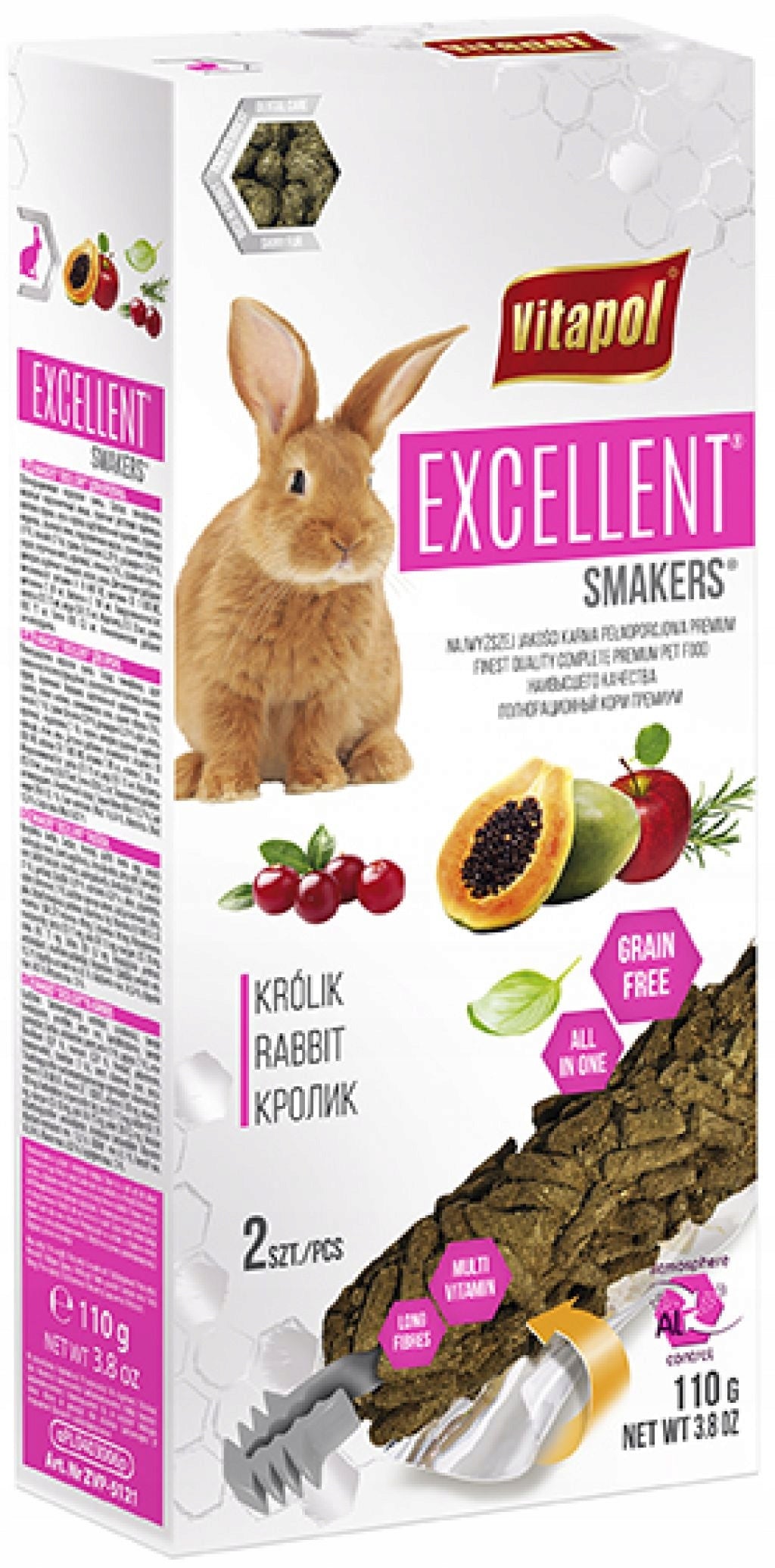 Vitapol Smakers Excellent for rabbits 110g
