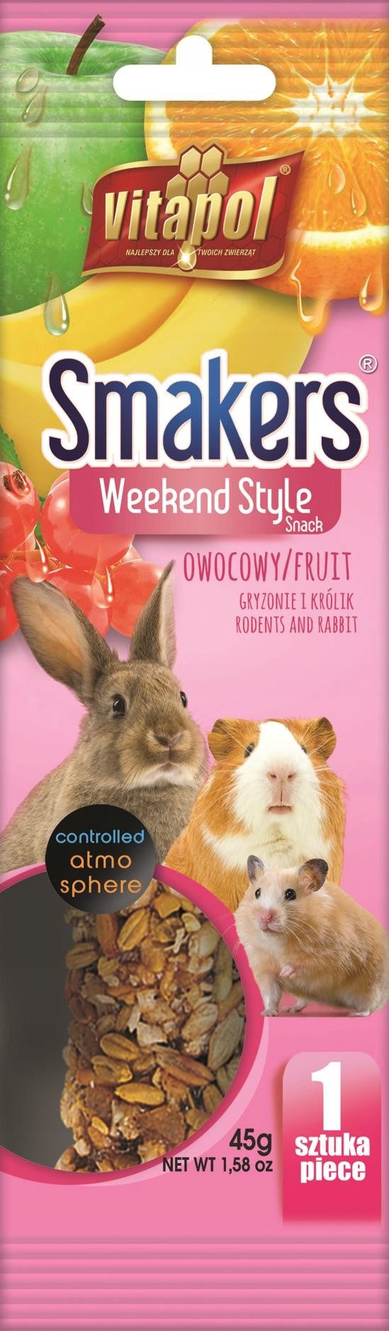Vitapol Smakers WEEKEND STYLE rodents Fruit