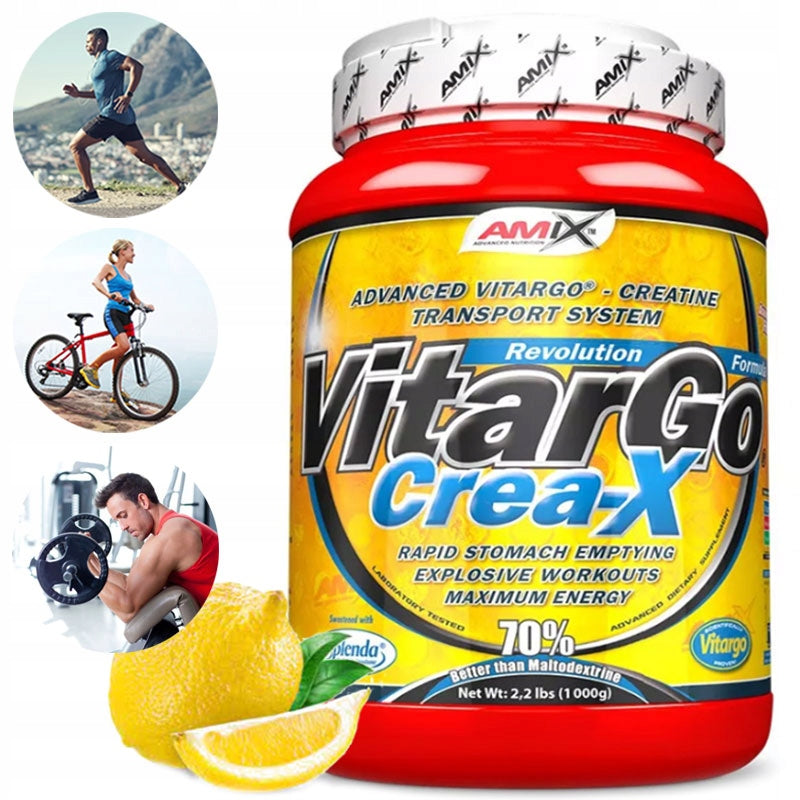 Vitargo 1 kg carbohydrates creatine monohydrate taste orange carbo