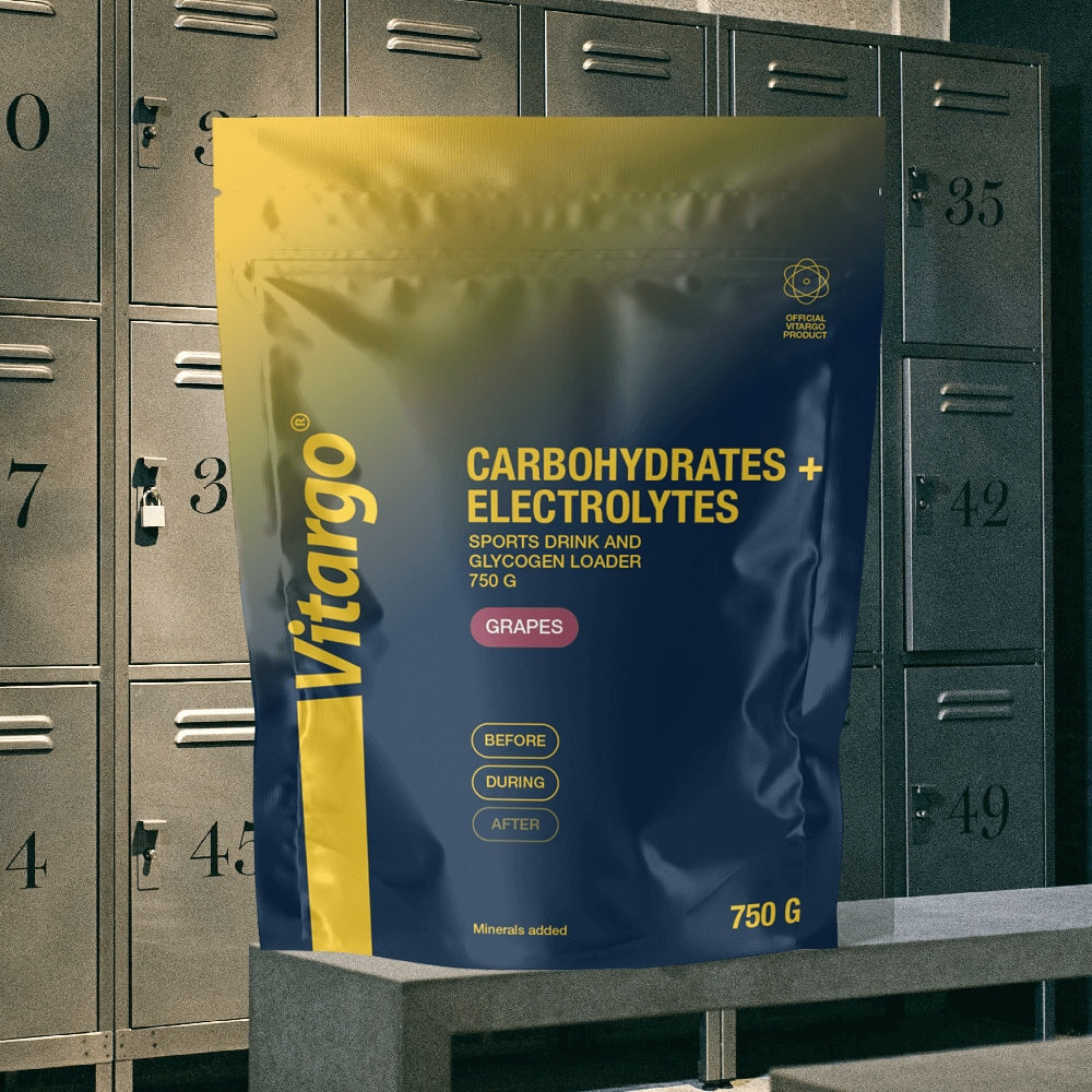Vitargo Carbohydrates + Electrolytes (750g) Grape Expiration date at least 3 months from the date of purchase