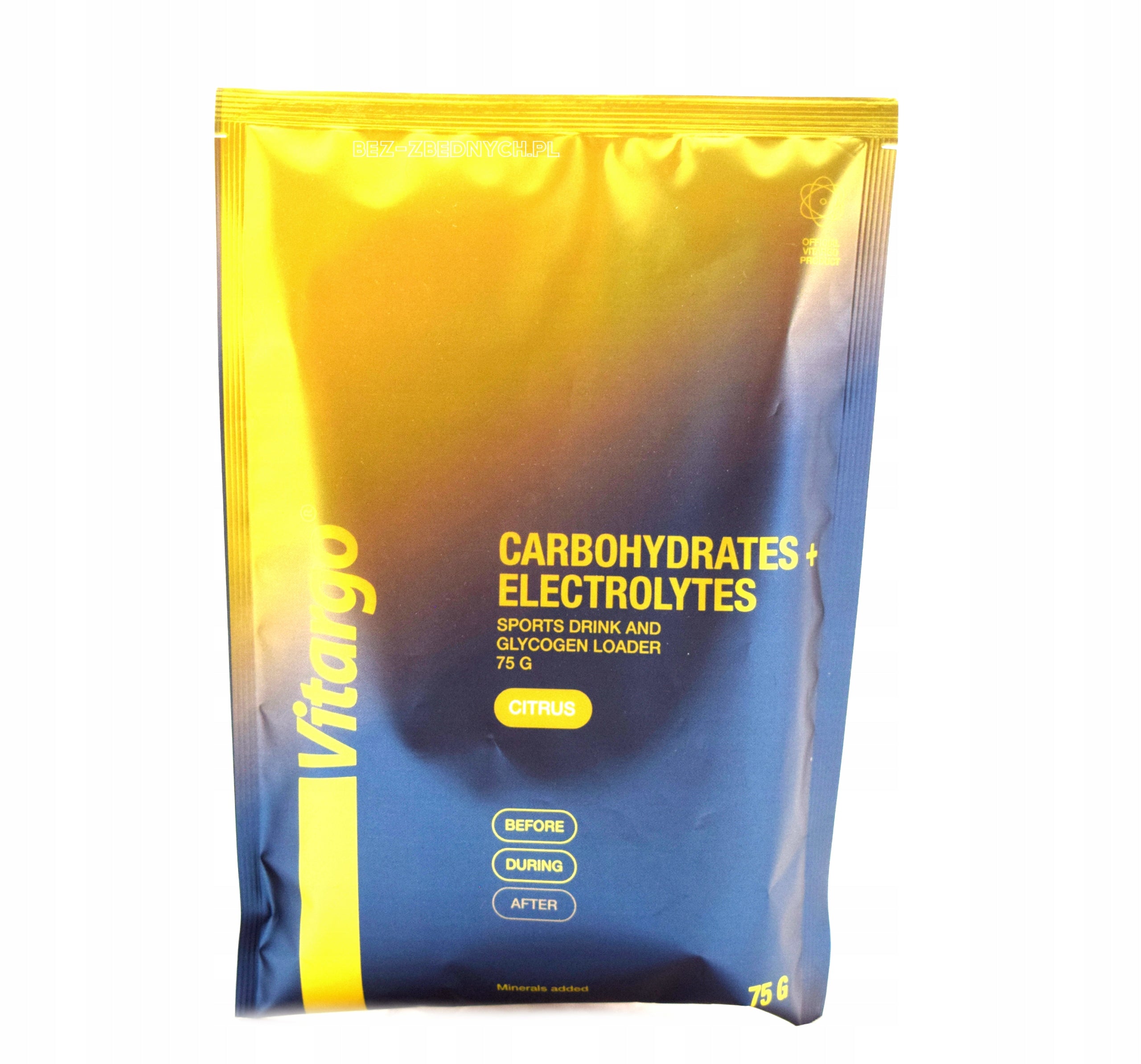 Vitargo Original Carbohydrates + Electrolyte 75g CARBOHYDRATE GLYCOGEN VEGE