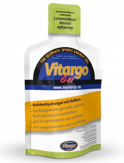 Vitargo energy gel Lemon with caffeine original