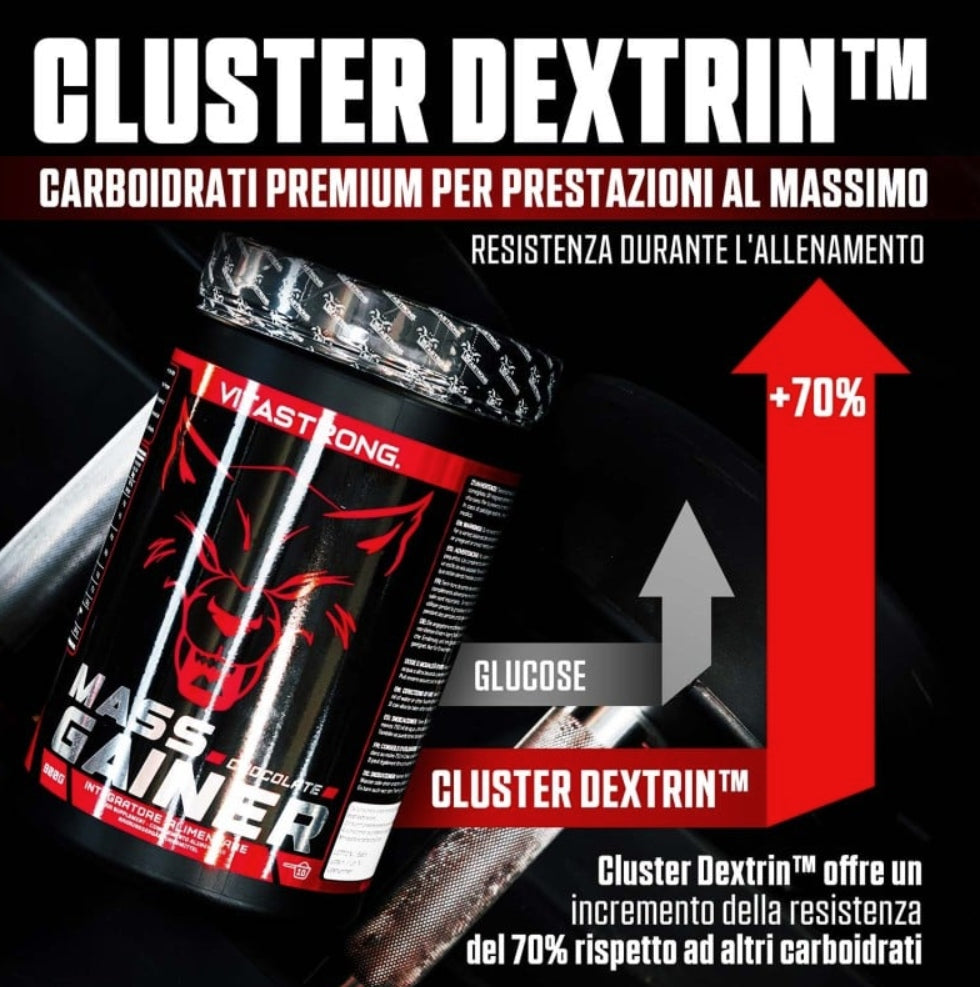 Vitastrong Mass Gainer 900g - High Calorie Muscle Builder Expiration date at least 1 year from the date of purchase