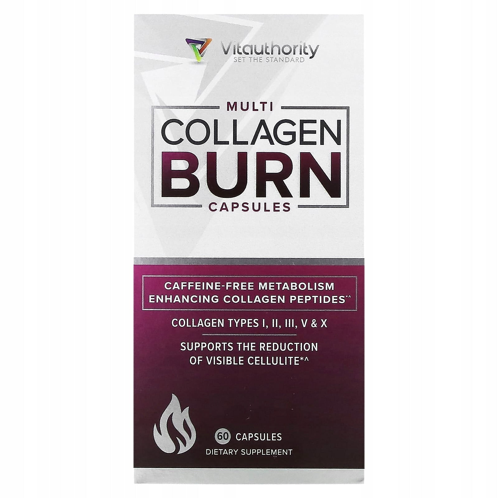 Vitauthority, Multi Collagen Burn 60 capsules