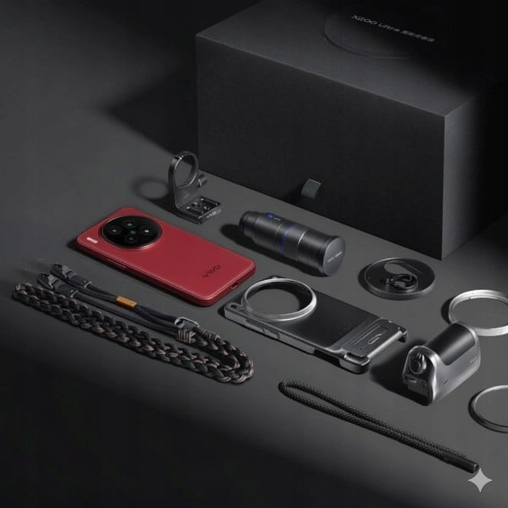 Vivo X200 Ultra - 16GB/1TB Red Photo Kit Edition + Teleconverter + Box