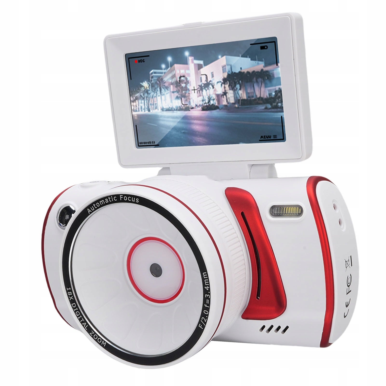 Vlog Camera, 64MP 4K Digital WIFI Camera for Home Selfie Brand no brand