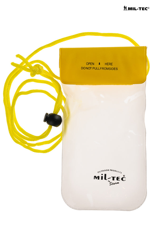 Vodotěsné pouzdro Mil-Tec Velikost 10, pro dokumenty a elektroniku Color transparent