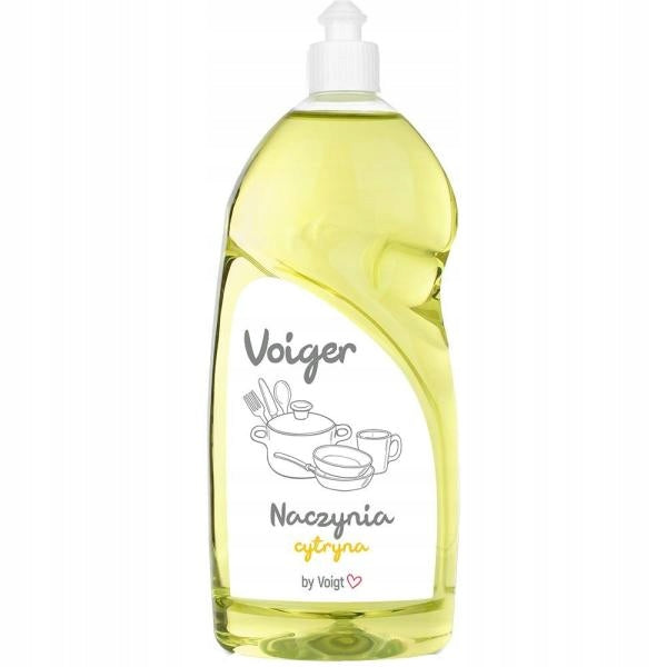 Voiger lemon-scented 1L dishwashing liquid