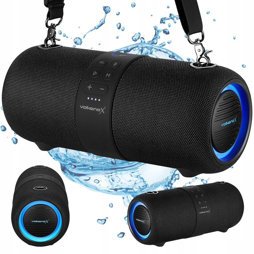 VolkanoX Python Series Bluetooth Speaker - Black