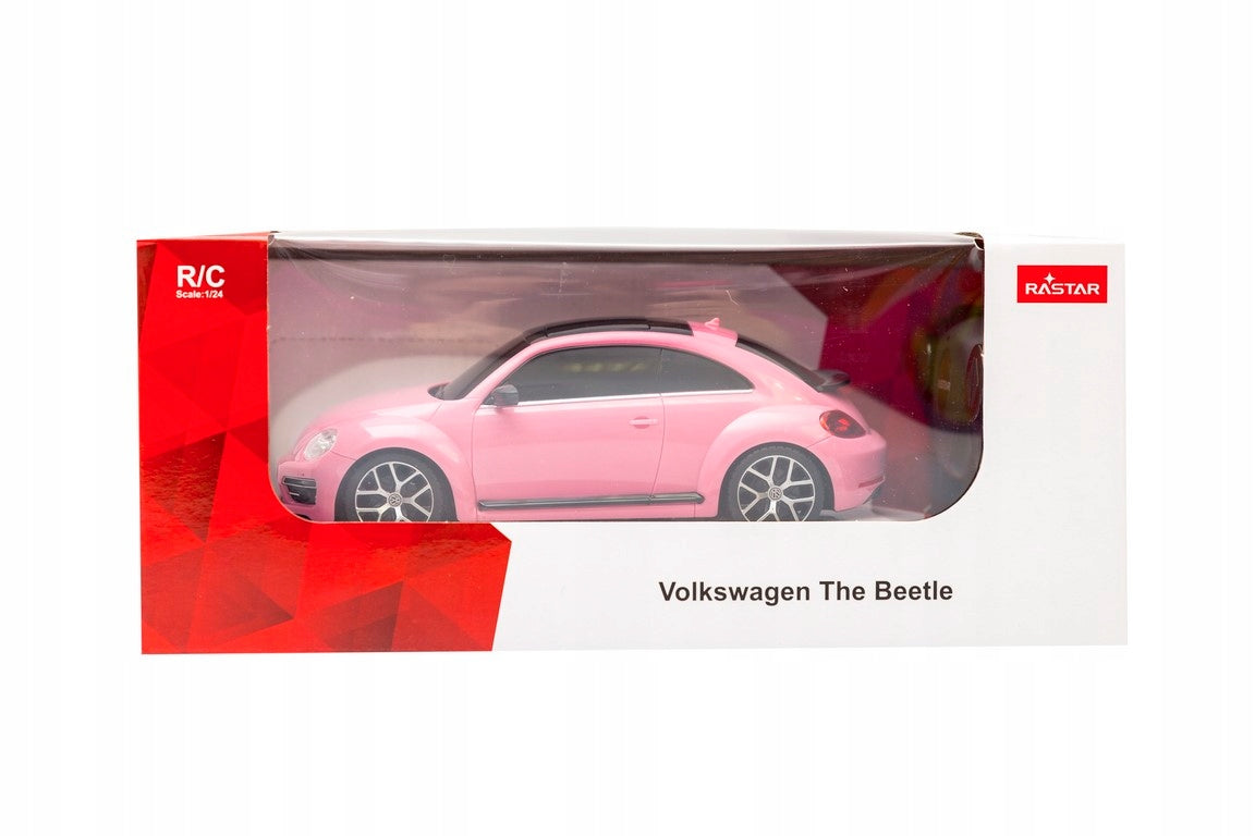 Volkswagen Beetle R/C scale 1:24 Rastar 76200 car controlled pink Brand Rastar