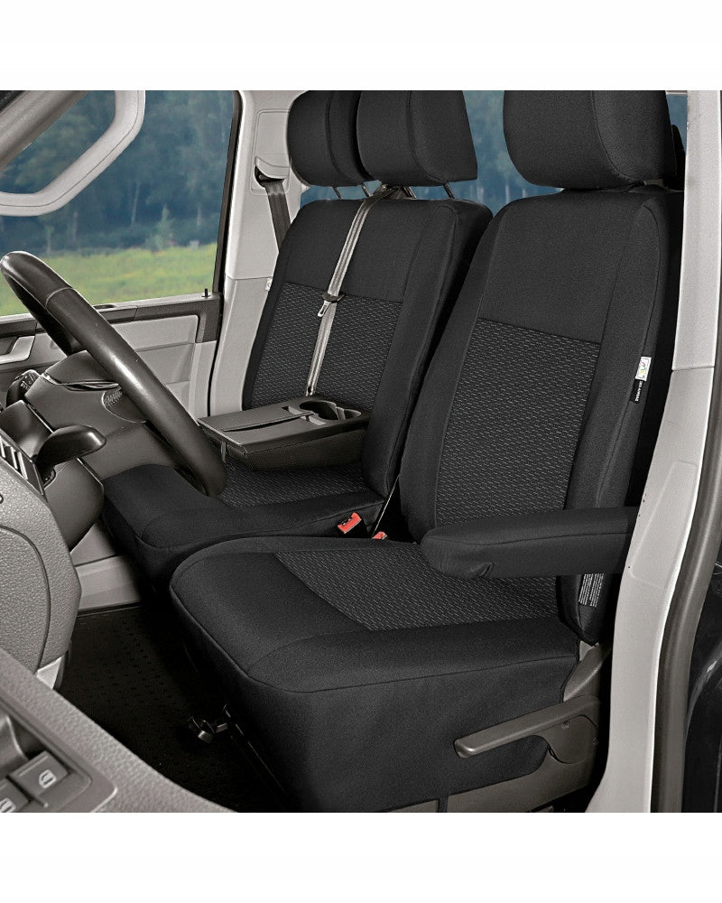 Vordersitzbezüge Volkswagen T6, 3-tlg. 
