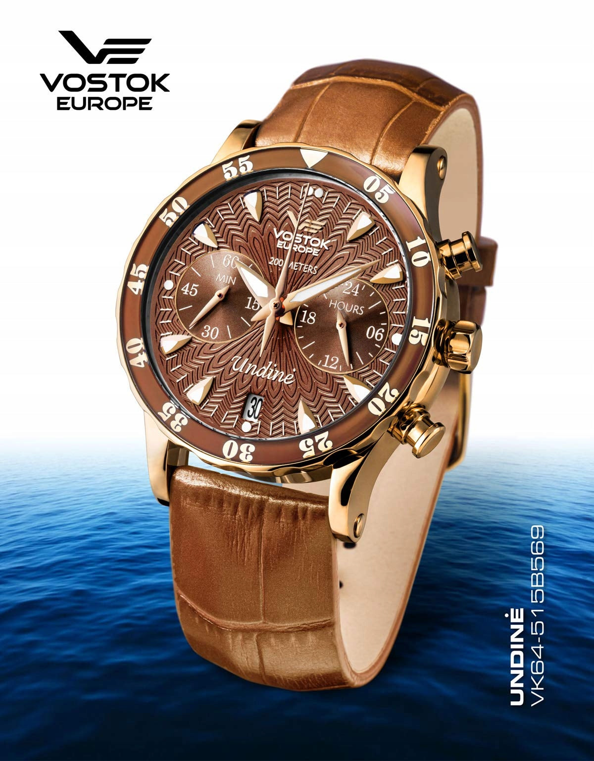 Damenuhr Vostok Europe Mermaid VK64-515B569 