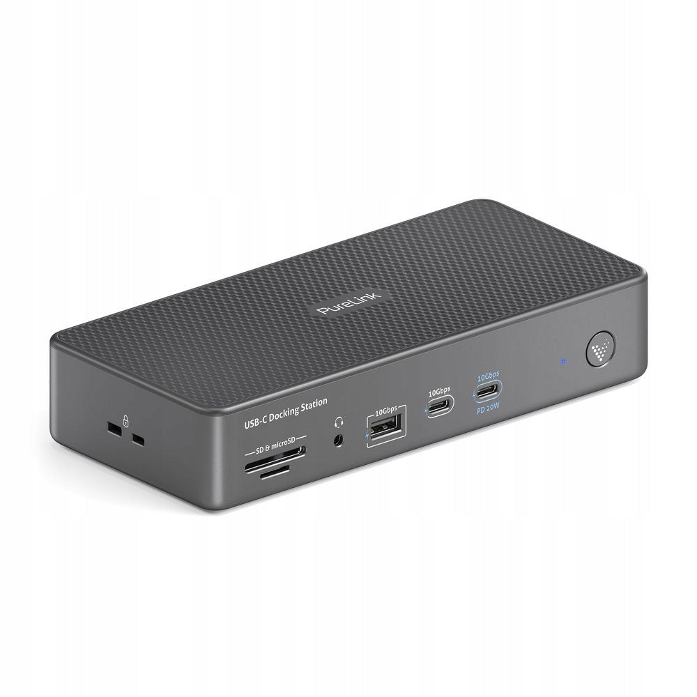 Vuelogic VL-D200 14-in-1 HDIM USB-C Docking Station, DP, USB, LAN, 100W Manufacturer PureLink