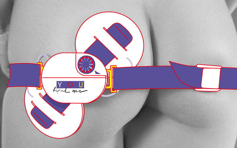Vupiesse You electrostimulator hip slimming buttocks bust lift Kind slimming belt