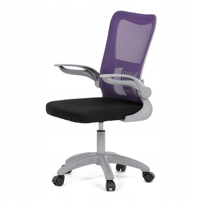 Výškově nastavitelná dětská židle, fialová síťovina, Autronic Furniture depth 56 cm