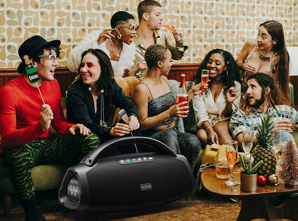 W-KING X20 Portable Bluetooth Speaker 200W TWS Powerbank Peak 330W Black Manufacturer code X20-BA