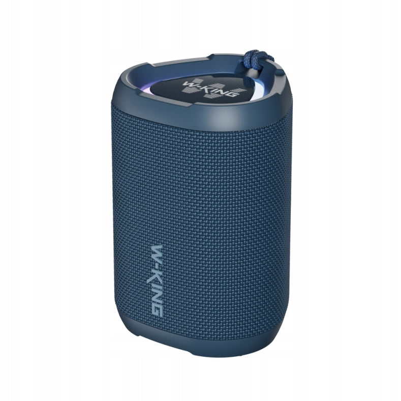 W-King D110 Bluetooth Speaker, 15W, IPX7, RGB, GRP, Blue