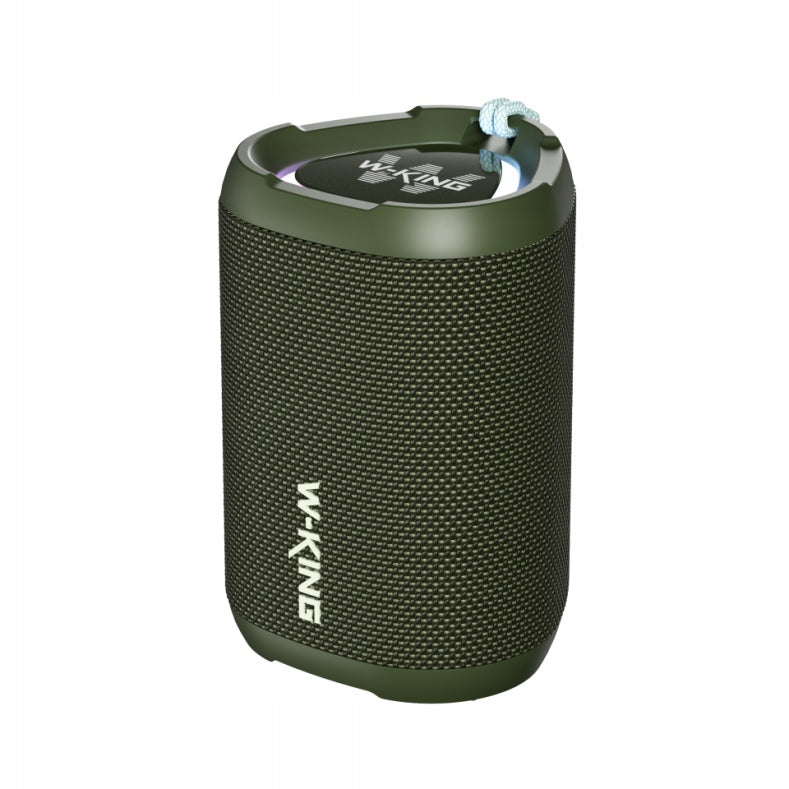 W-King D110 Bluetooth Speaker, 15W, IPX7, RGB, TWS, Green