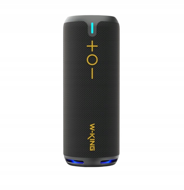 W-King D320 Bluetooth Speaker, 40W, IP67, RGB, TWS, Black
