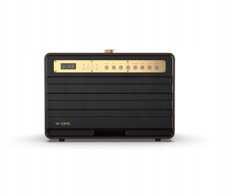 W-King K6L Bluetooth Speaker, 120W, RMS, GRP, IPX6 + 2 Microphones Brown Manufacturer code K6L BROWN