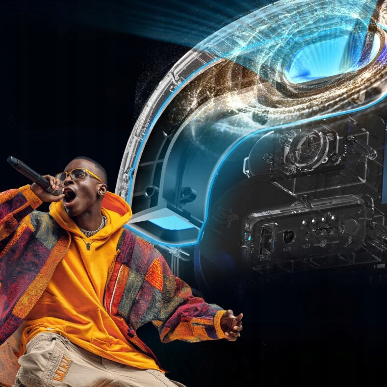 W-King T8II Music Bluetooth Speaker, TWS, Powerbank, USB, AUX, Black Packaging status original