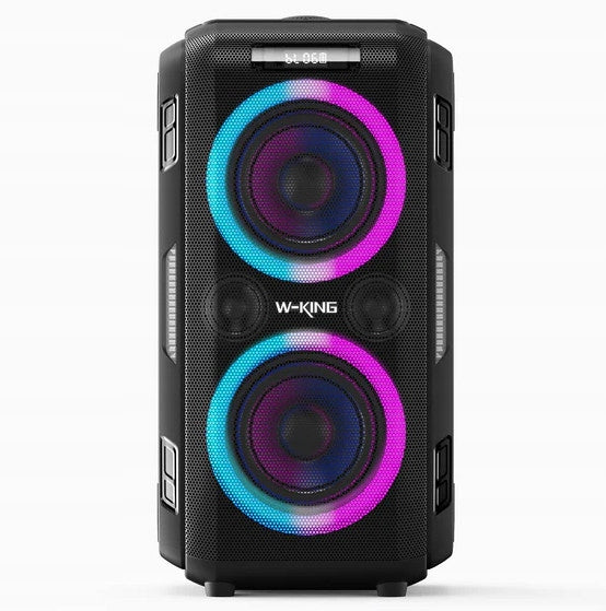W-King T9 Pro Bluetooth Speaker, 250W Peak, RMS, IPX6, RGB, Black