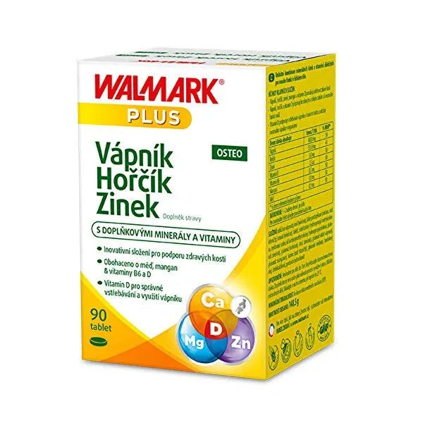 W Váp-Hoř-Zinek Osteo 90tbl. Brand Walmark
