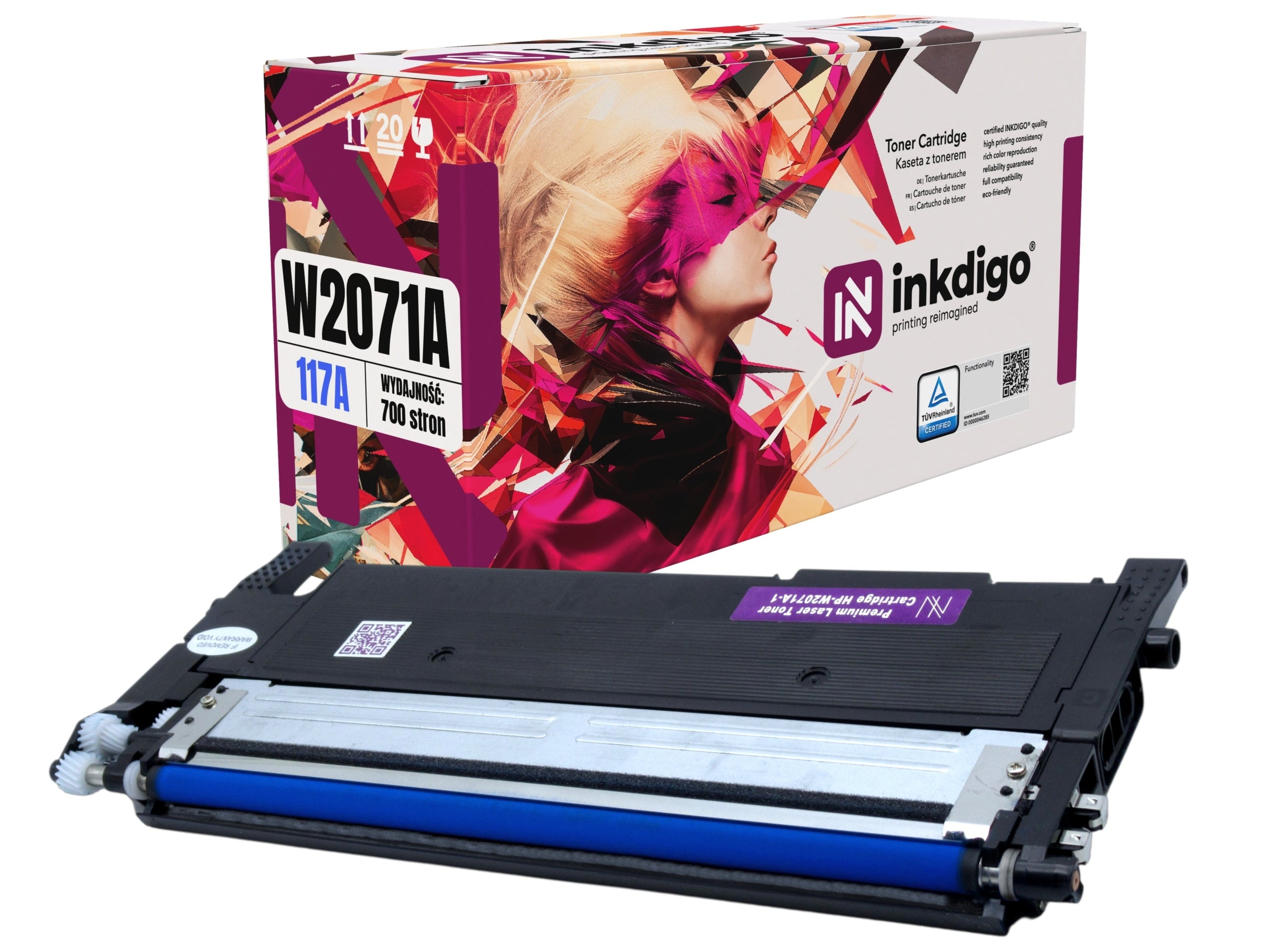 W2071A 117A with CHIP - TONER for HP LASER 150a 150nw MFP 178nw 179fnw 179fng