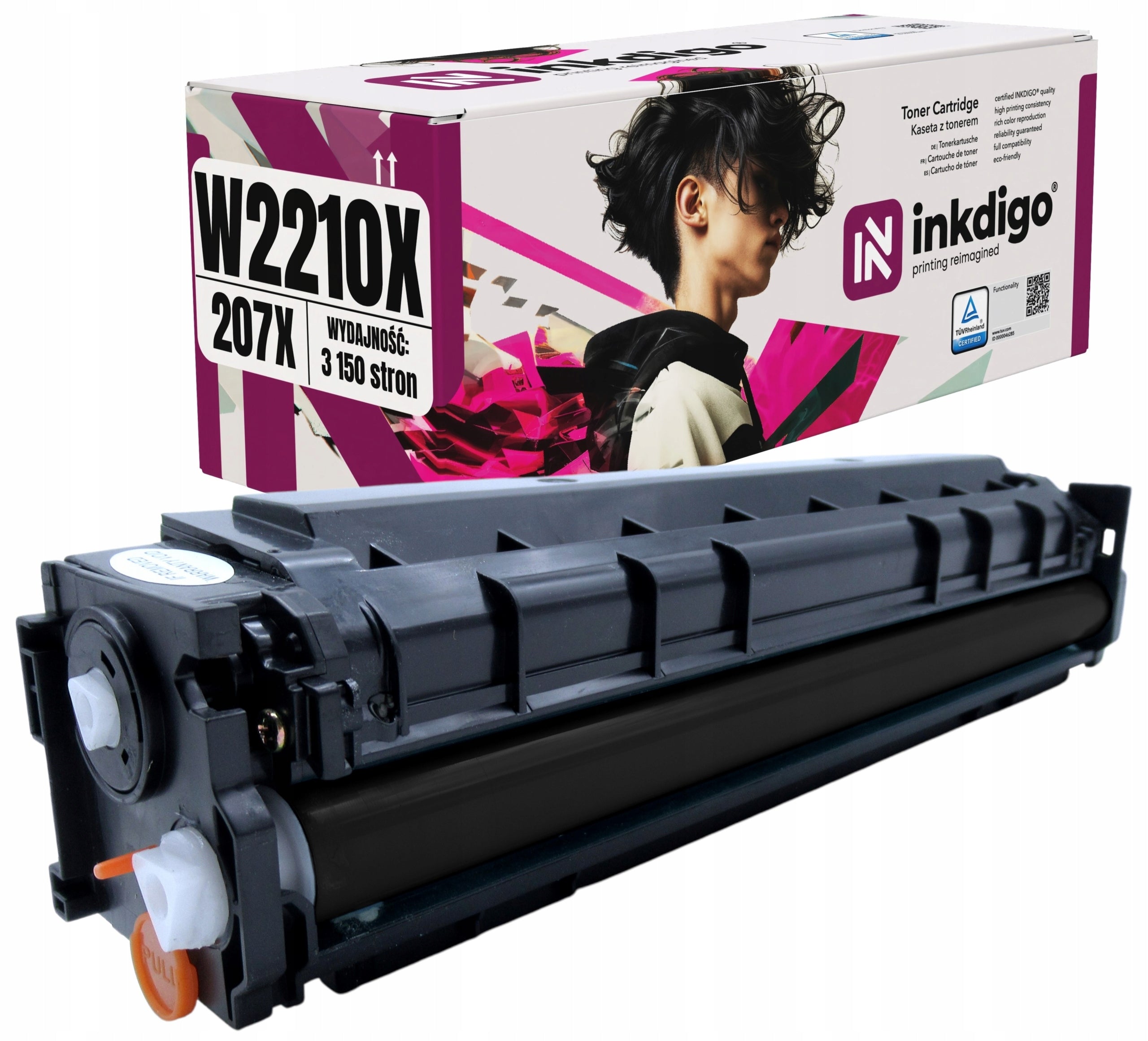 W2210X BLACK Toner Cartridge for HP LaserJet M255dw M255nw M282nw M283fdn M283fdw