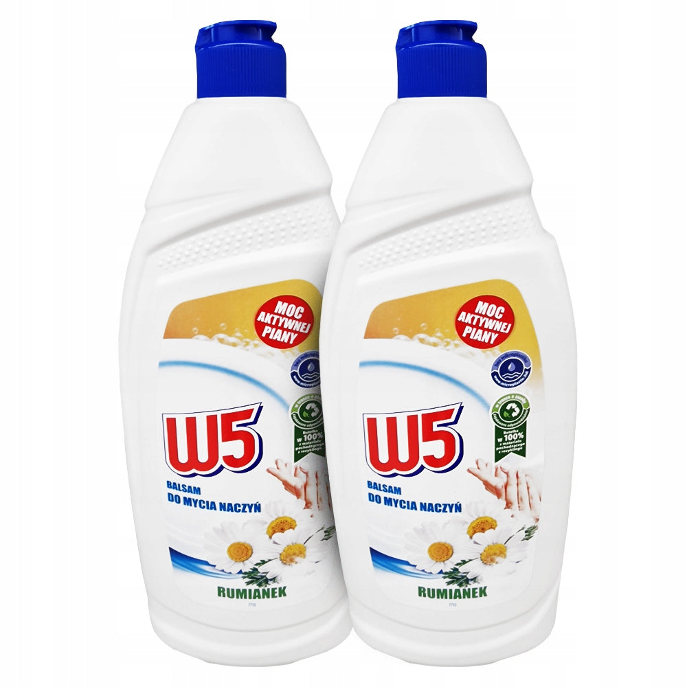 W5 LIQUID DISHWASHING LOTION 850ML CHAMOMILE