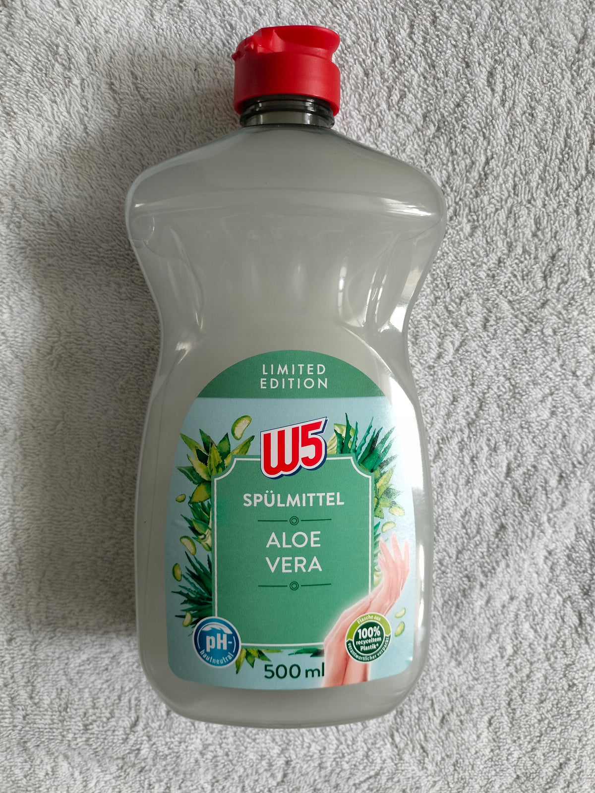 W5 SPULMITTEL ALOE VERA 0,5L. FROM GERMANY