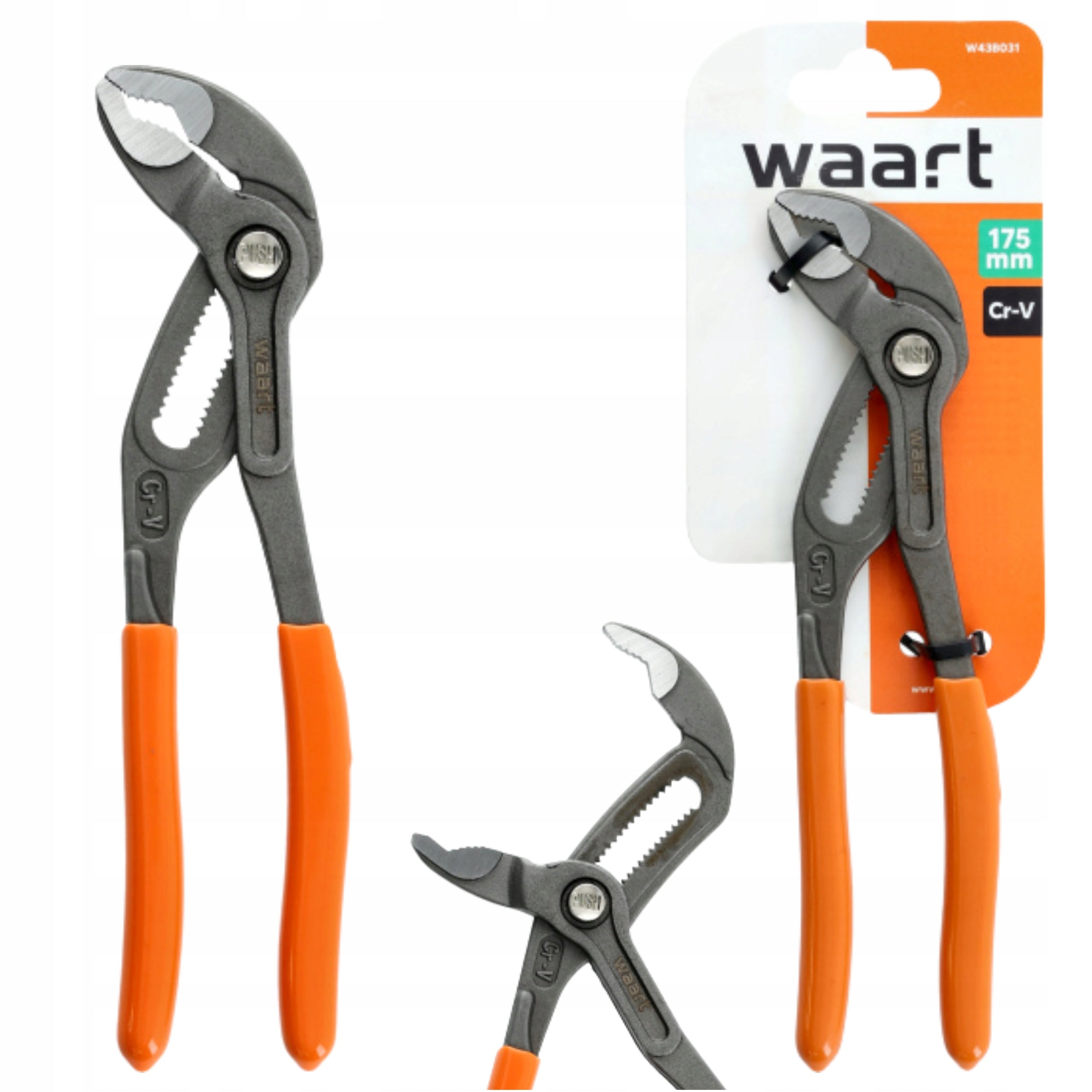 WAART ADJUSTABLE WRENCH ADJUSTABLE PLIERS ADJUSTABLE PIPE FROG 175mm