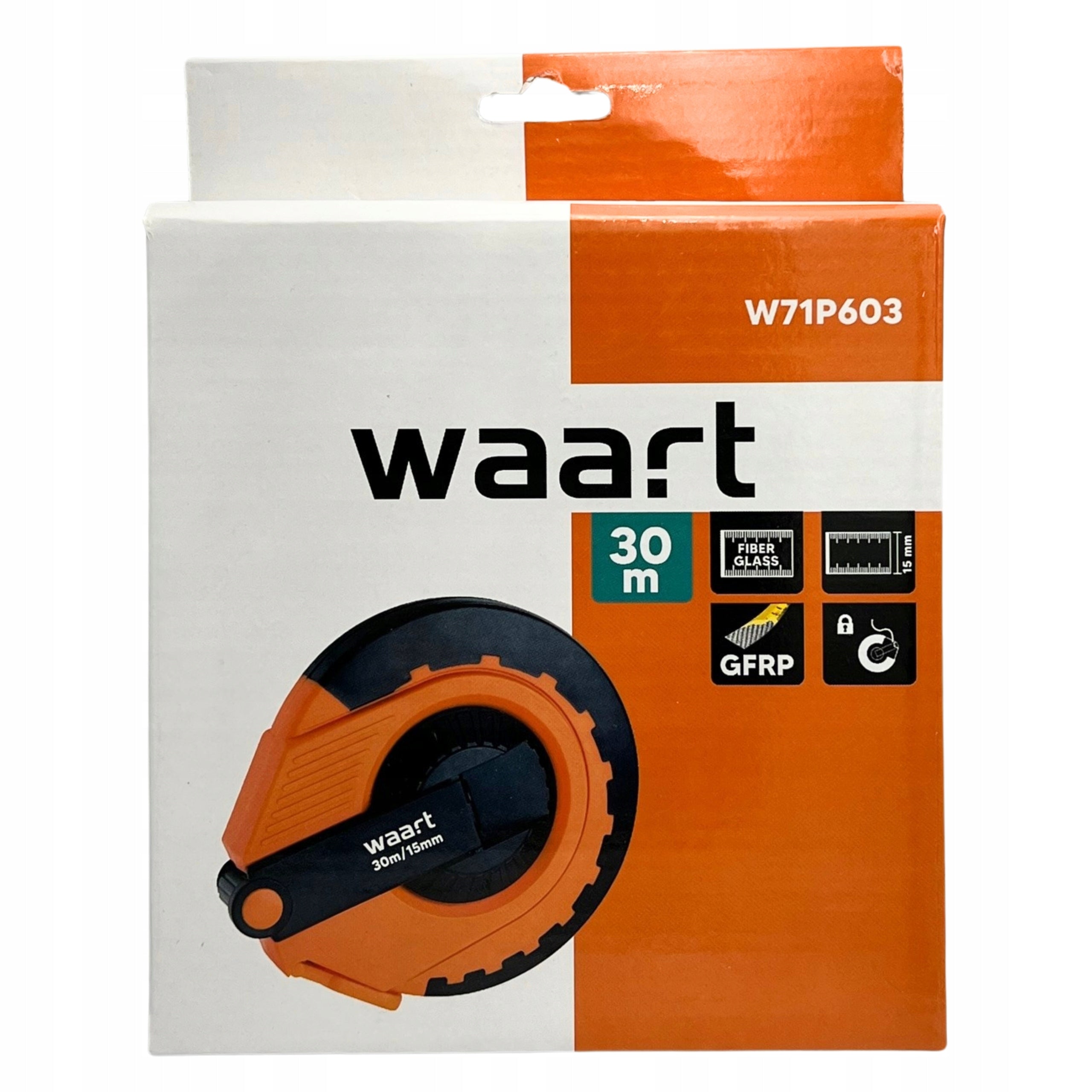 WAART FIBERGLASS MEASURING TAPE MEASUREMENT ROLLED TAPE 30m