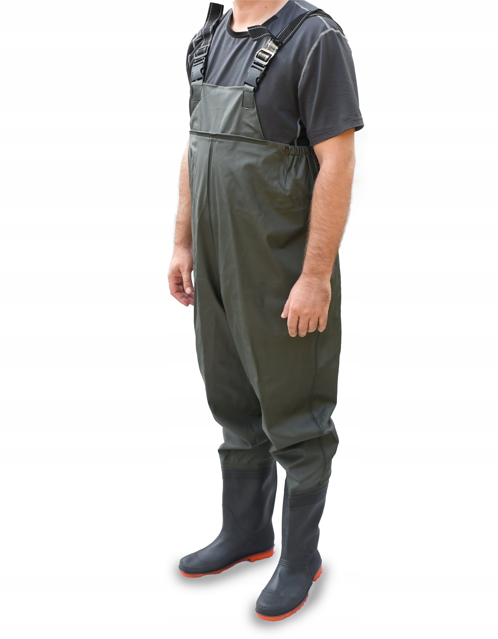 WADERS FISHING TROUSERS REINFORCED FISHING RUBBER BOOTS SIZE. 41 EAN (GTIN) 5903940083964