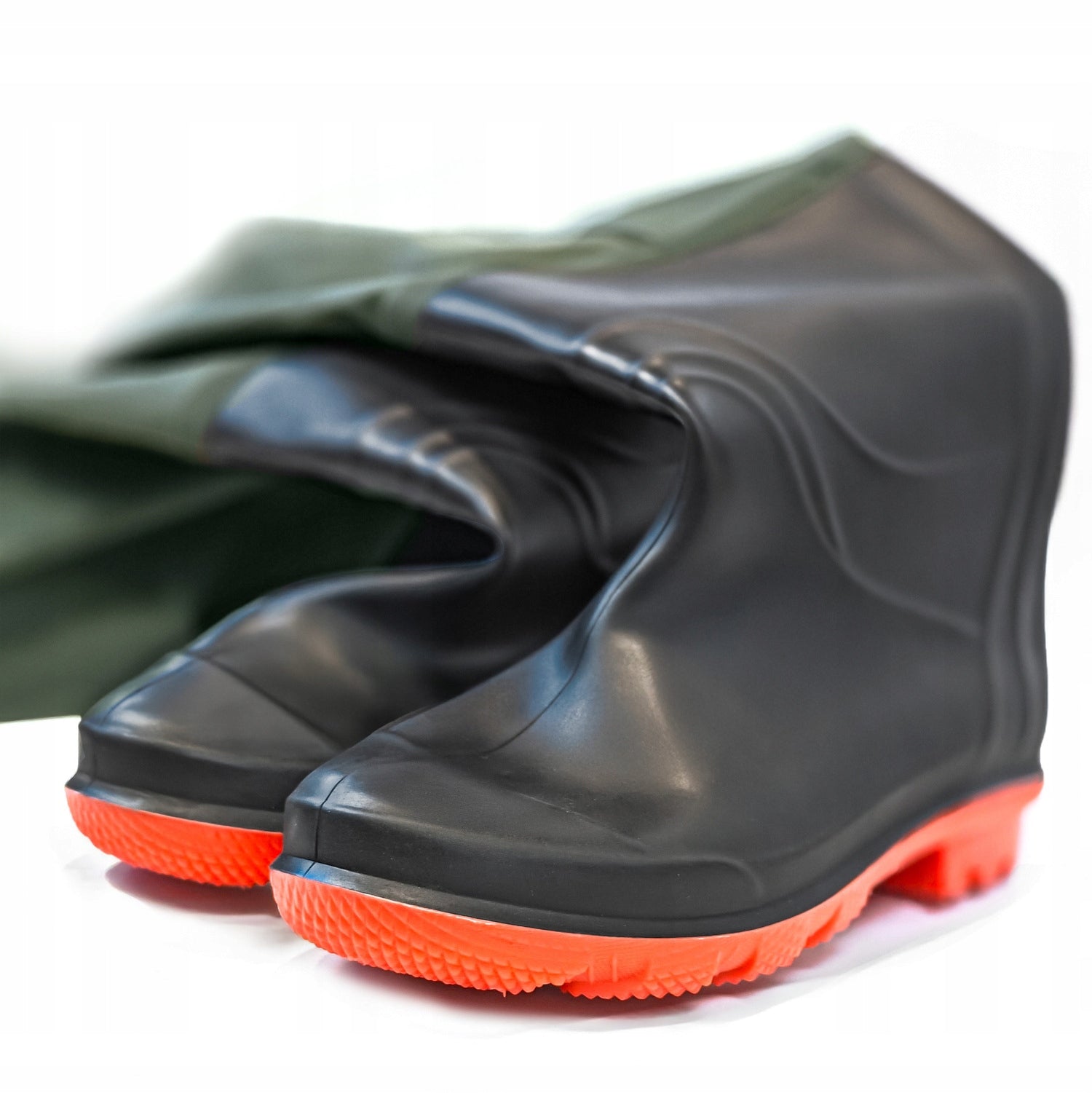 WADERS FISHING TROUSERS rubber bibs OMEGA size 45 Brand Hitbaits