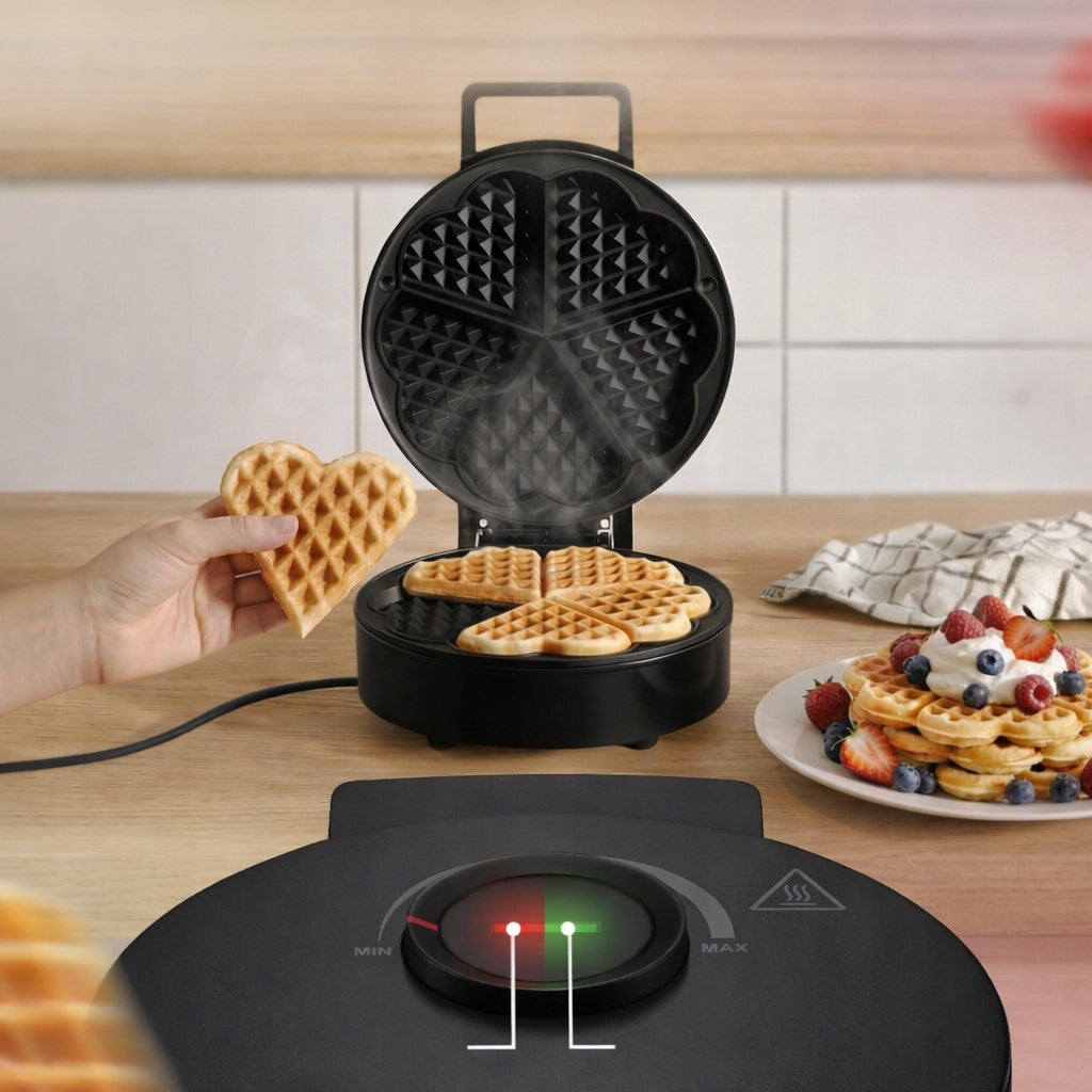 WAFER HOLDER 5 WAFFLES 1200W FOR WAFFLES toaster oven Packaging status original
