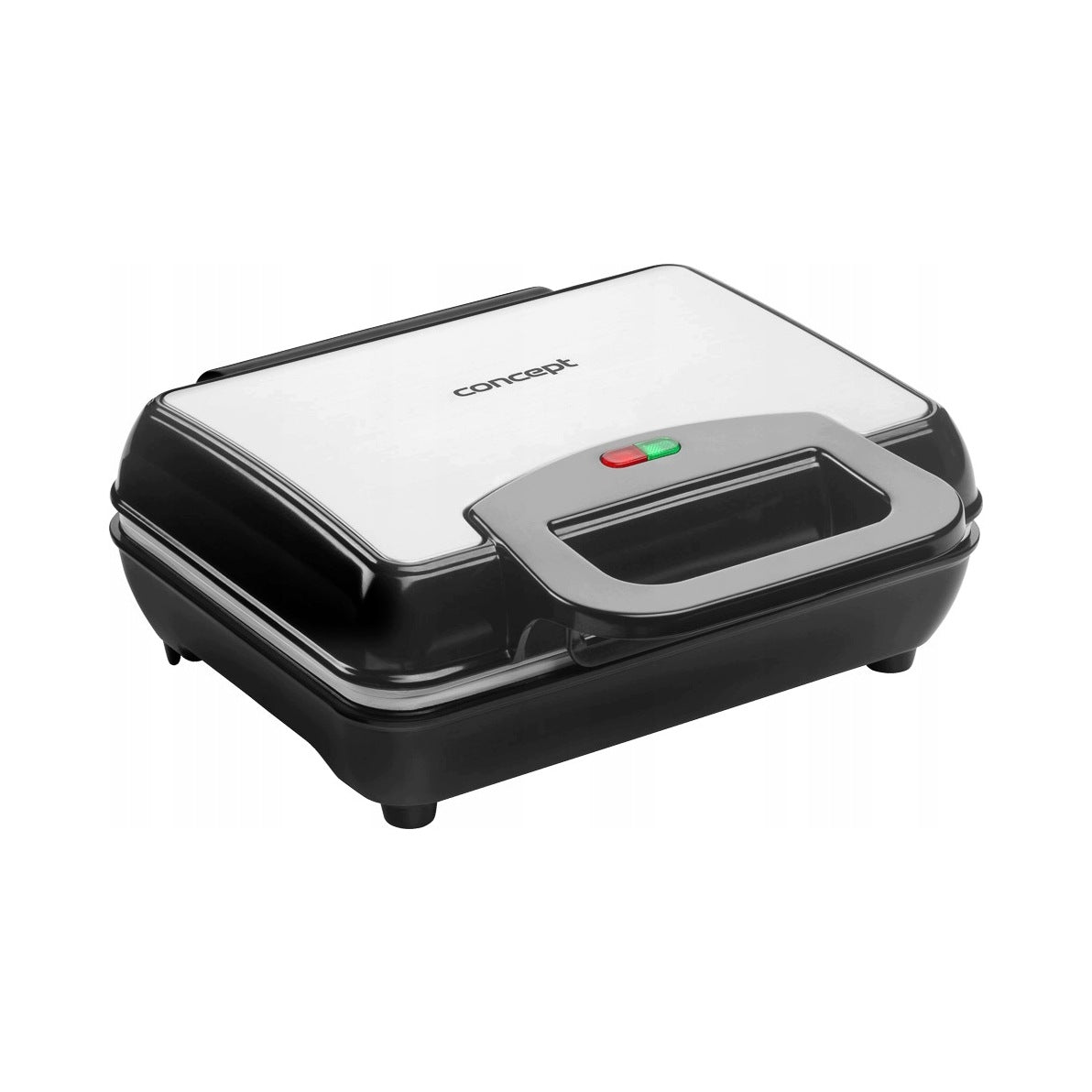 WAFFLE IRON CONCEPT VF3040 CERAMIC TILES STAINLESS STEEL 1000W BLACK