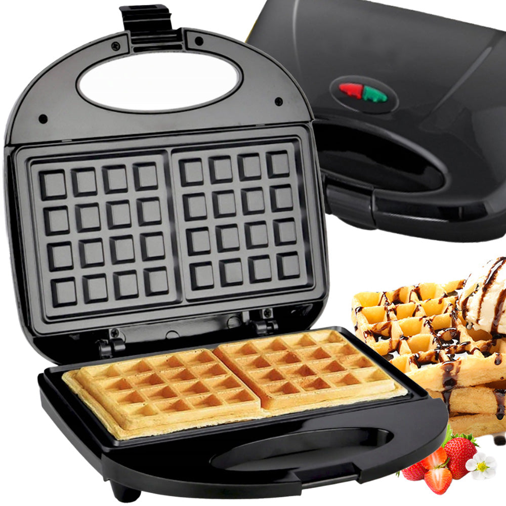WAFFLE IRON EKT008 BLUEBERRY STRONG 1000W ESPERANZA 2 LARGE WAFFLES