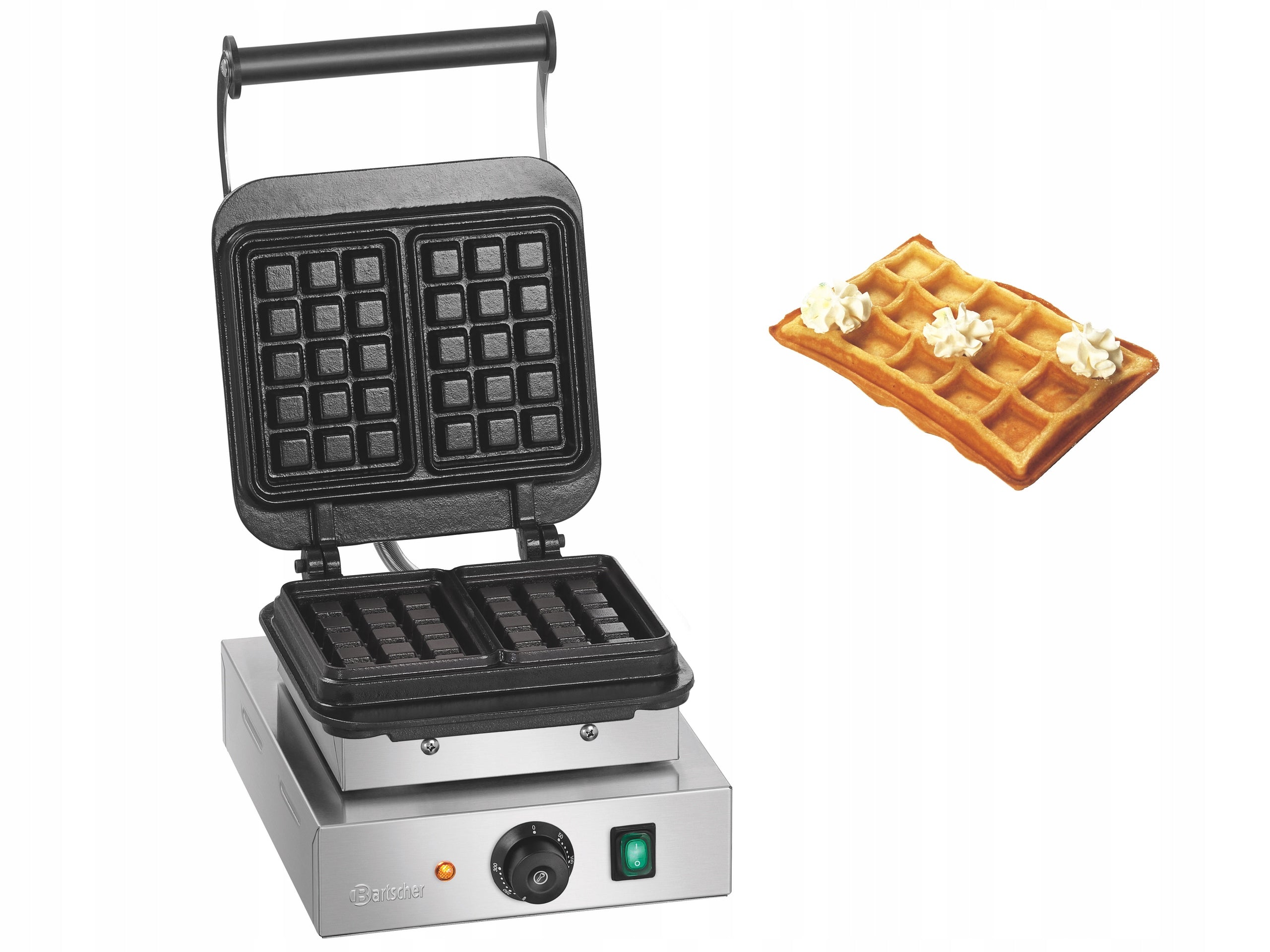 WAFFLE IRON FOR BRUSSELS WAFFLES 2,2kW BARTSCHER