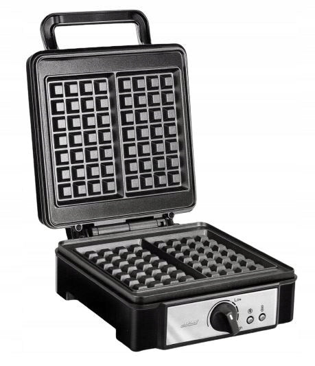 WAFFLE IRON XXL MPM BGO-02 1400 IN BLACK Power rating 1400 W