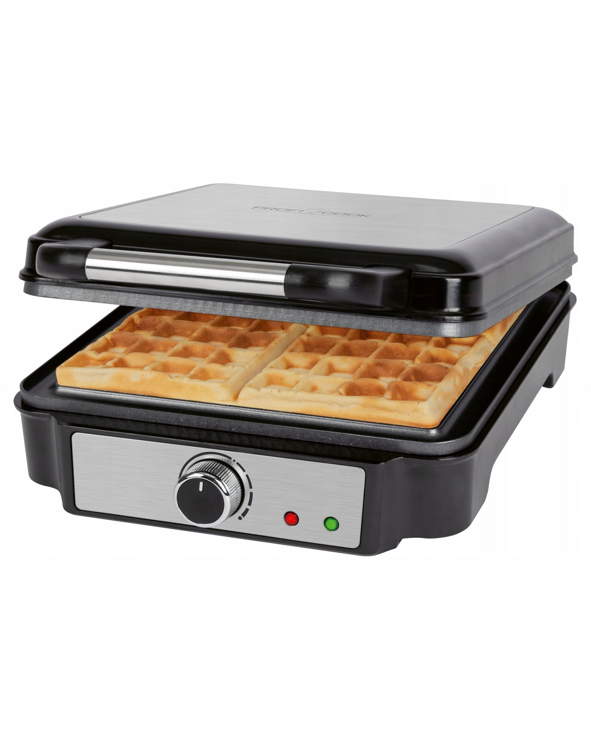 WAFFLE MAKER 2 CRISPY WAFFLES HIGH POWER ProfiCook PC Power rating 1200 W