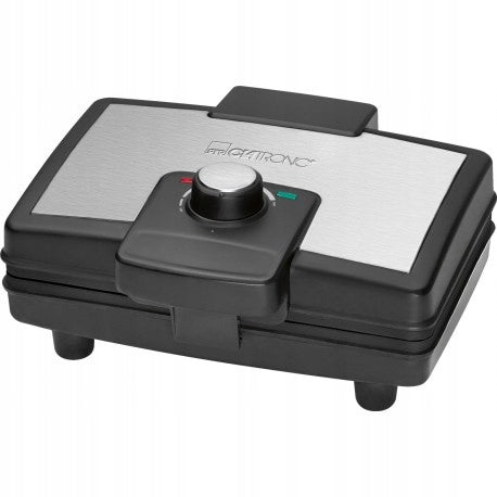 WAFFLE MAKER 2 LARGE CRISPY WAFFLES STRONG Clatronic Power rating 800 W