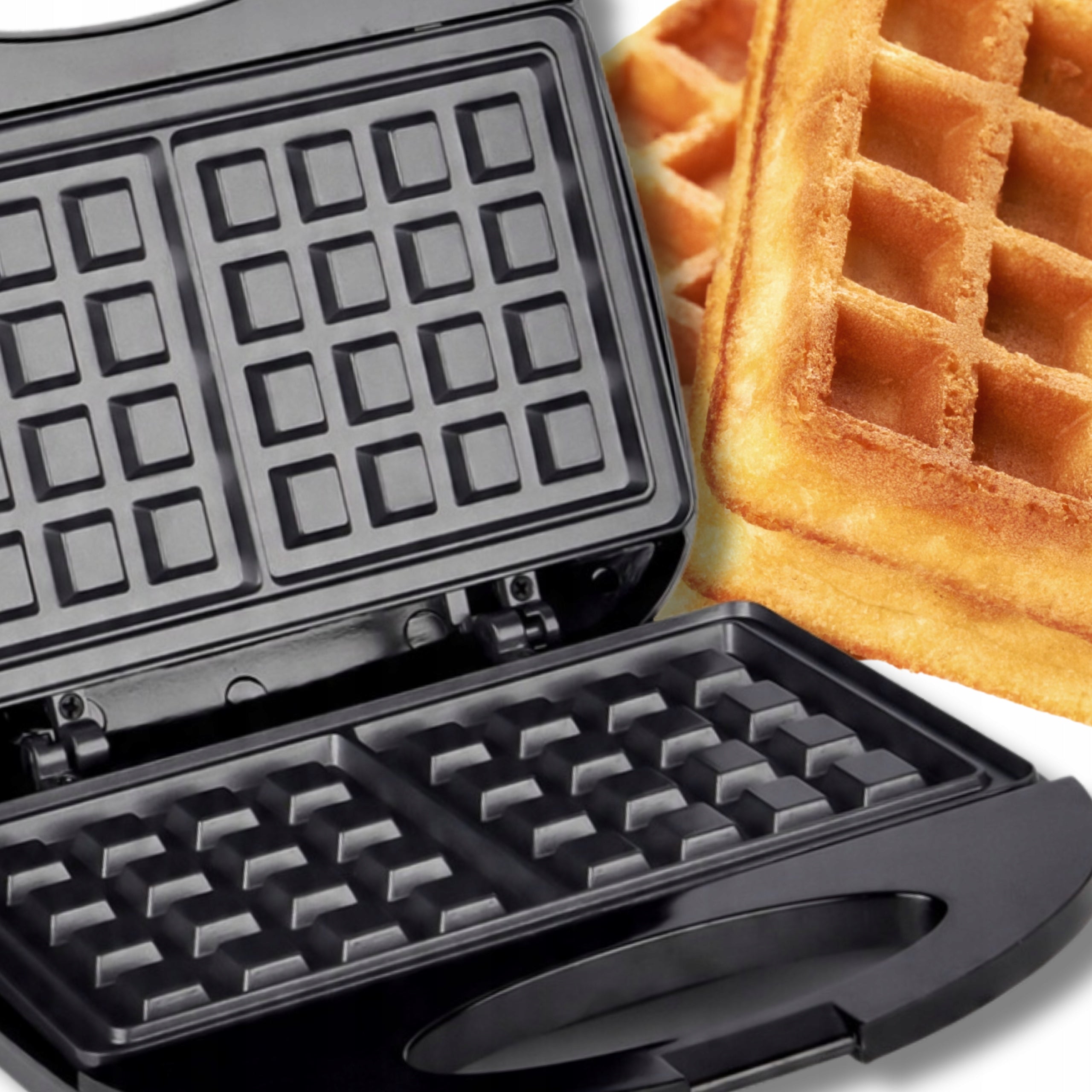WAFFLE MAKER 2 WAFFLE TOASTER WAFFLE MAKER 1000W EAN (GTIN) 5906846001582