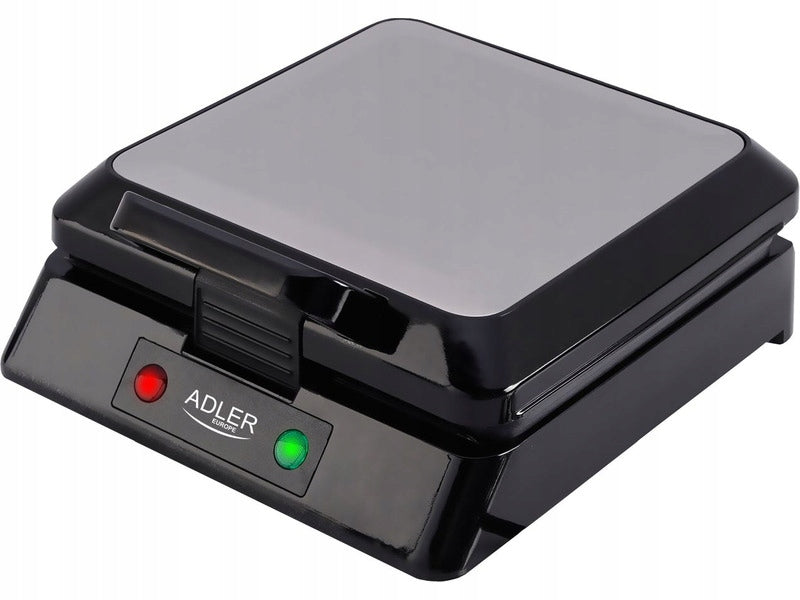 WAFFLE MAKER 4 DELICIOUS CRISPY WAFFLES POWER 1500W COVER WITH LATCH+RECIPE Model 650789861