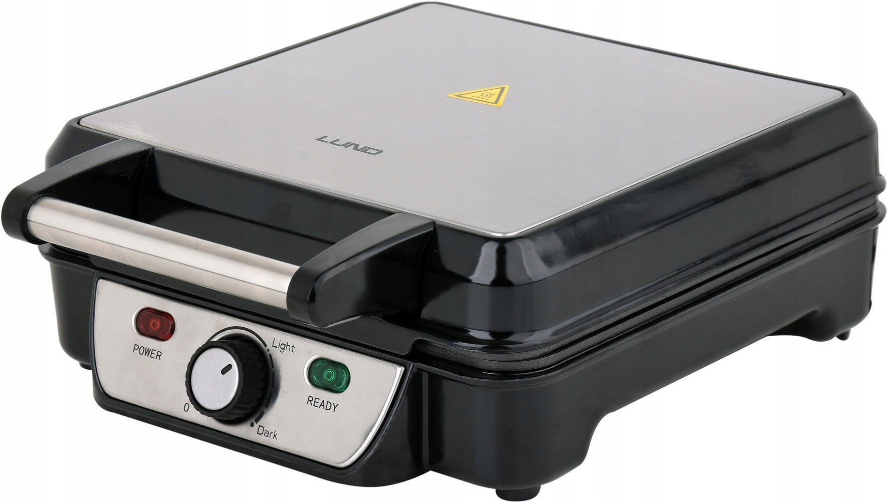 WAFFLE MAKER 4 WAFFLES + TEMPERATURE CONTROL 1200W Brand Lund
