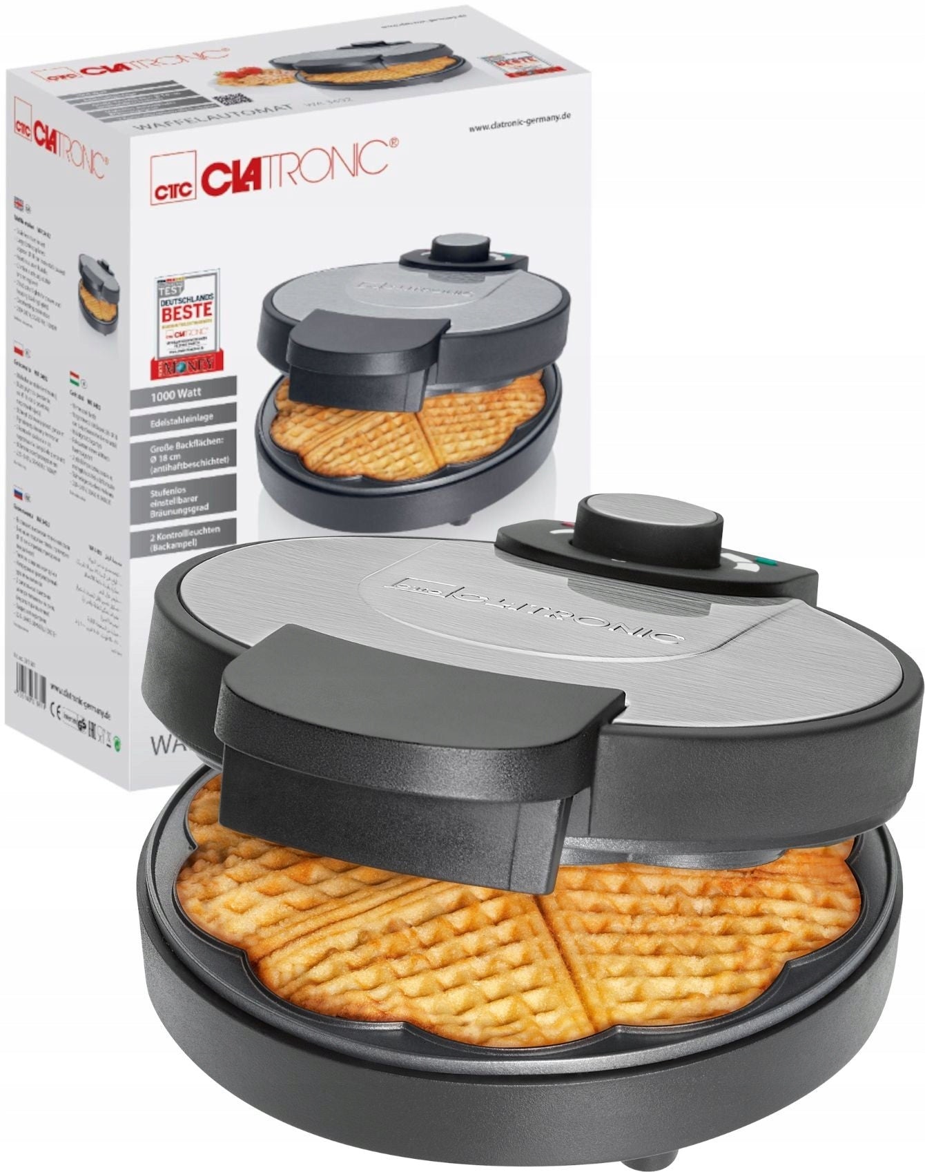 WAFFLE MAKER CRISPY WAFFLES <3 Clatronic WA